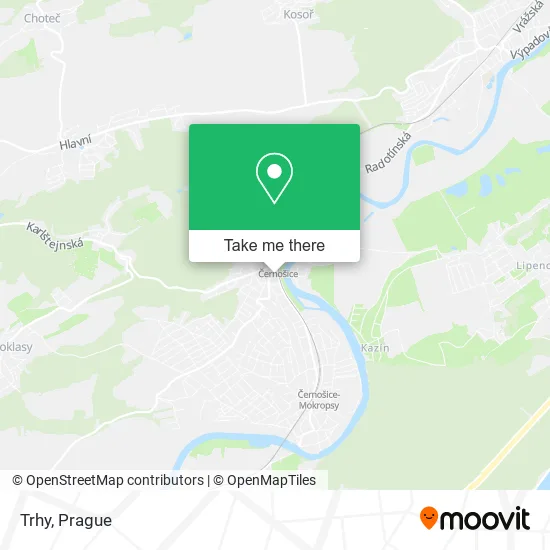 Карта Trhy