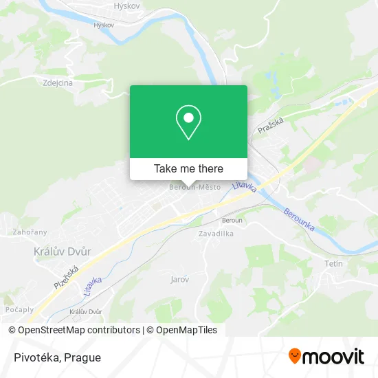 Карта Pivotéka