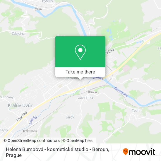 Helena Bumbová - kosmetické studio - Beroun map