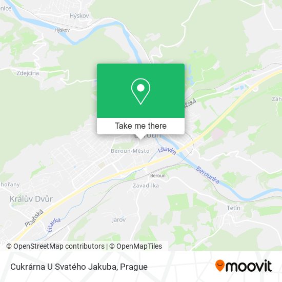 Cukrárna U Svatého Jakuba map