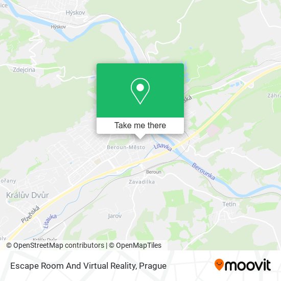 Escape Room And Virtual Reality map