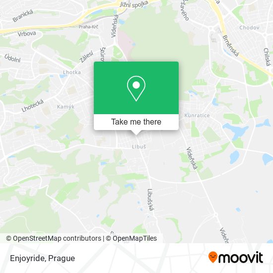 Enjoyride map