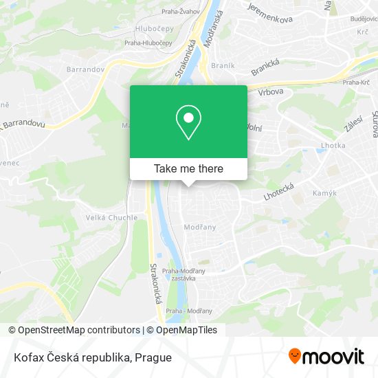 Kofax Česká republika map