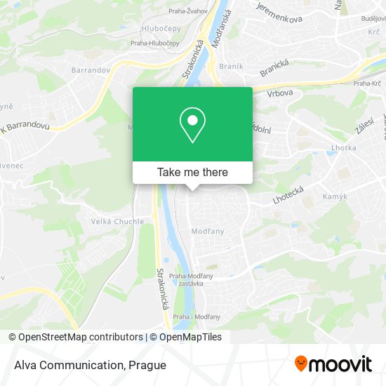 Alva Communication map