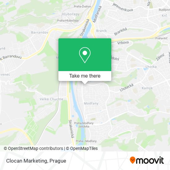 Clocan Marketing map