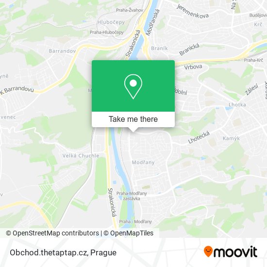 Obchod.thetaptap.cz map