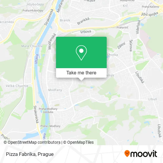 Карта Pizza Fabrika
