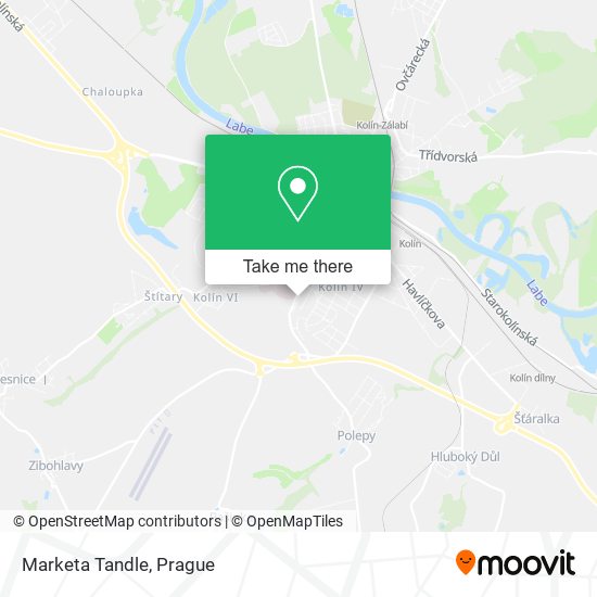 Marketa Tandle map