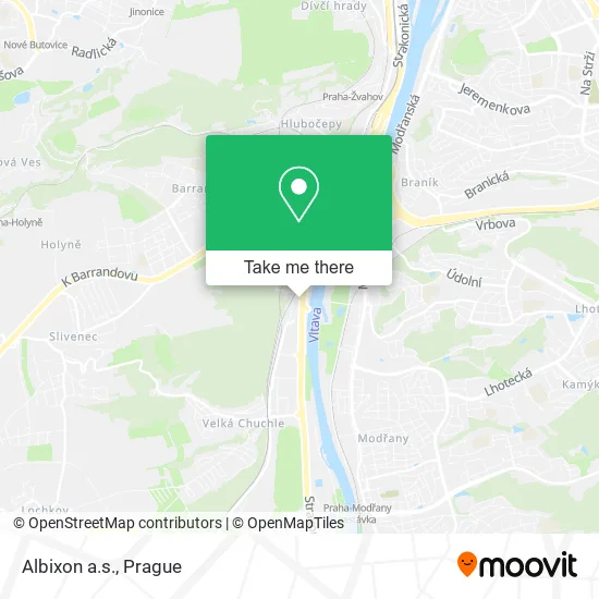 Карта Albixon a.s.