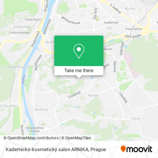 Kadeřnicko-kosmetický salon ARNIKA map