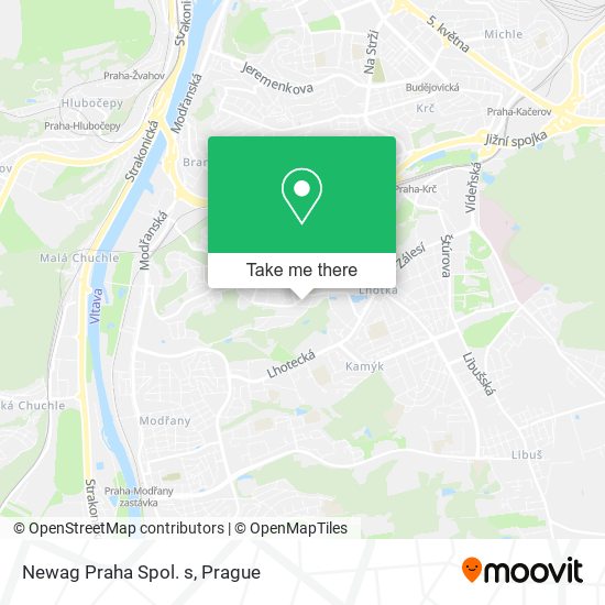 Карта Newag Praha Spol. s