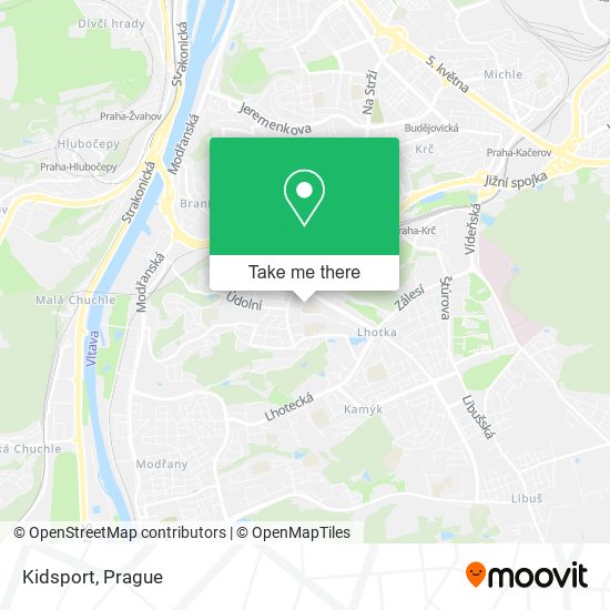 Kidsport map