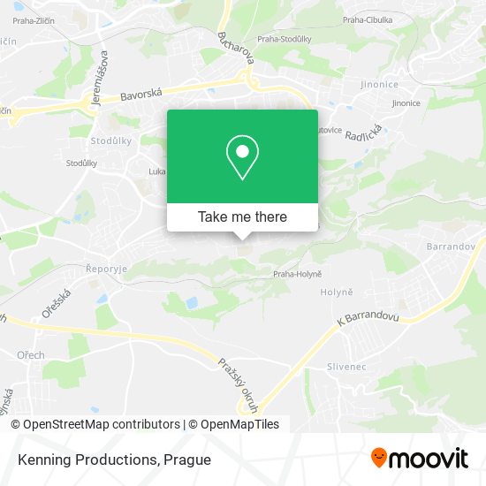 Kenning Productions map