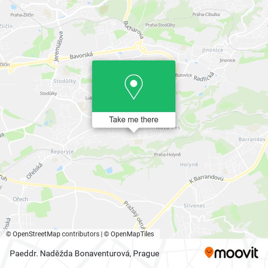 Paeddr. Naděžda Bonaventurová map