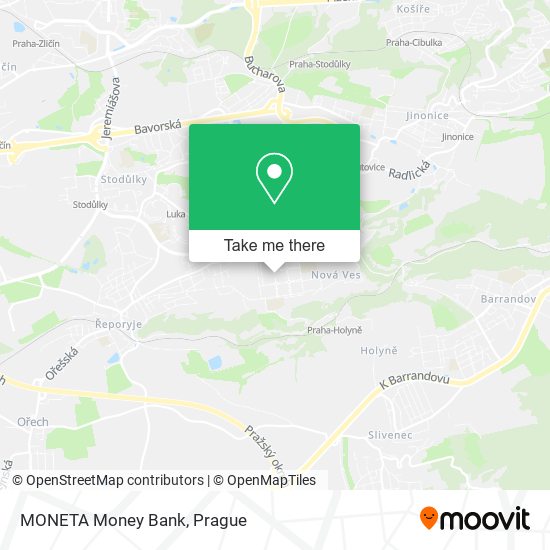 MONETA Money Bank map