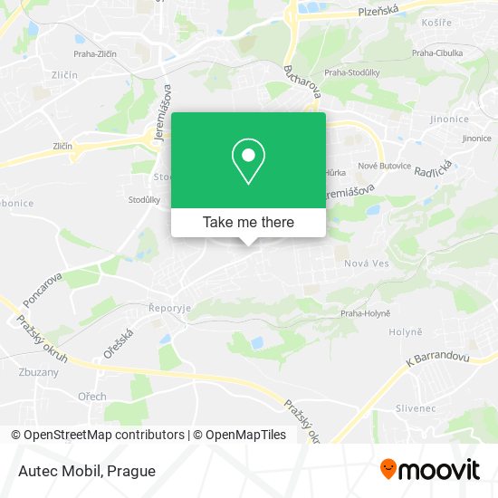 Autec Mobil map