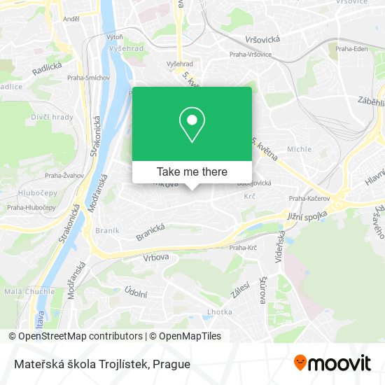 Mateřská škola Trojlístek map