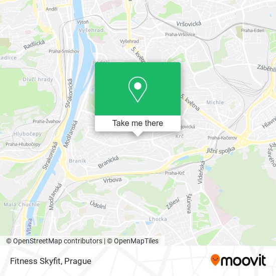 Fitness Skyfit map