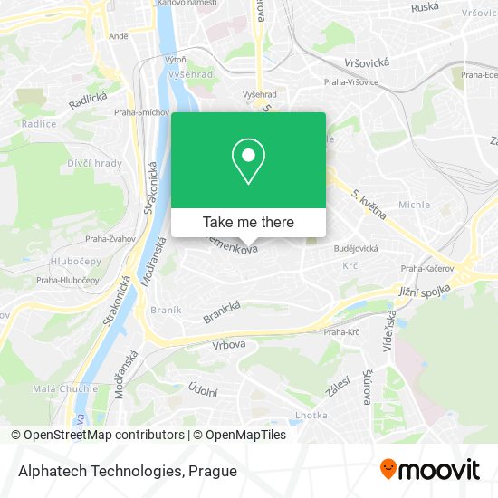 Alphatech Technologies map