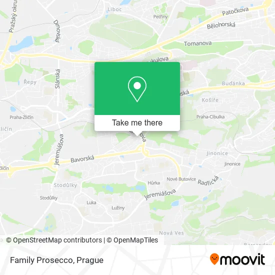 Family Prosecco map