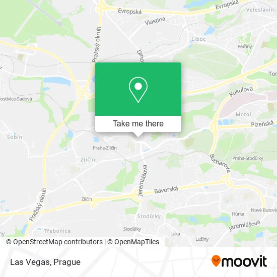Карта Las Vegas