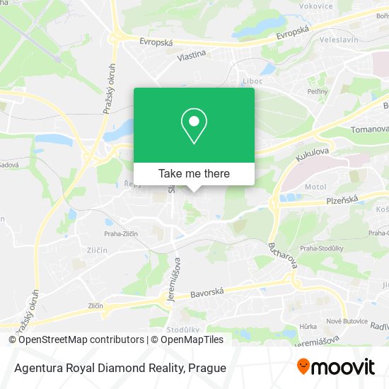 Agentura Royal Diamond Reality map