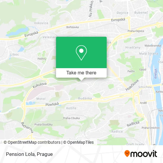 Карта Pension Lola