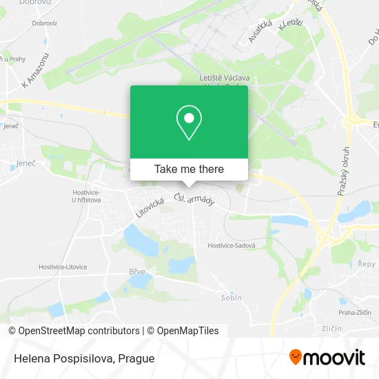 Карта Helena Pospisilova