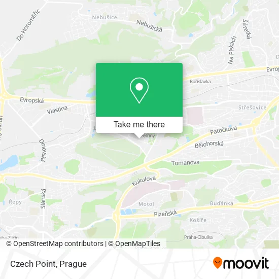 Карта Czech Point