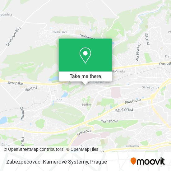 Zabezpečovací Kamerové Systémy map