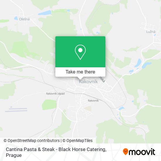 Cantina Pasta & Steak - Black Horse Catering map