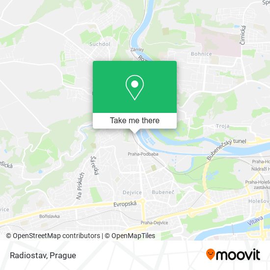 Radiostav map