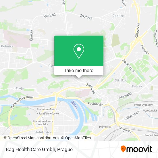 Bag Health Care Gmbh map