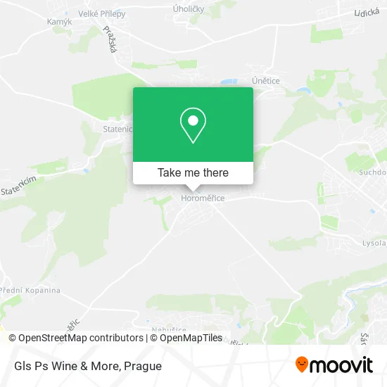 Карта Gls Ps Wine & More