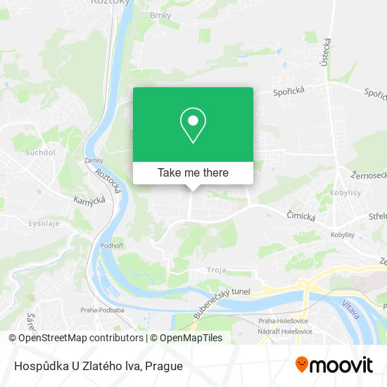 Hospůdka U Zlatého lva map