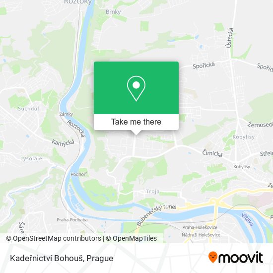 Kadeřnictví Bohouš map