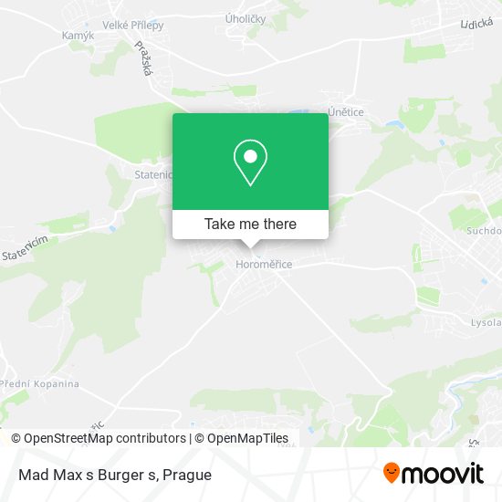 Mad Max s Burger s map