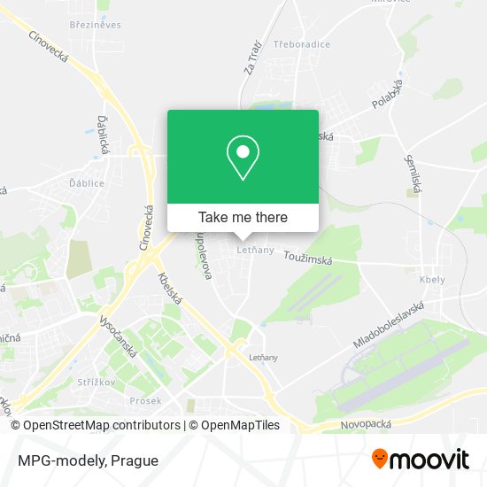 MPG-modely map