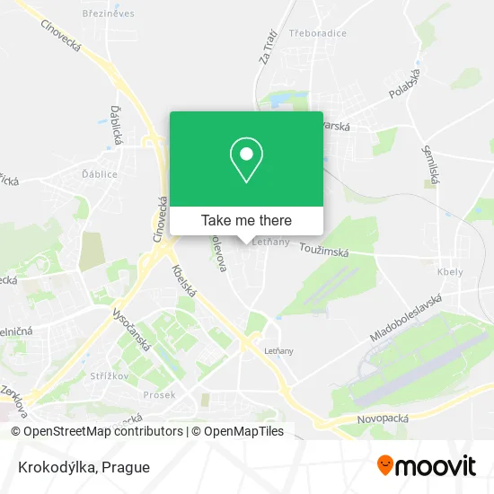 Карта Krokodýlka