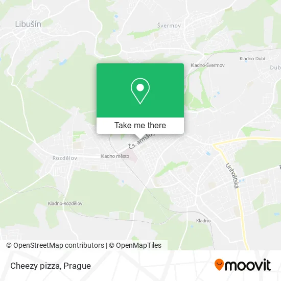 Карта Cheezy pizza