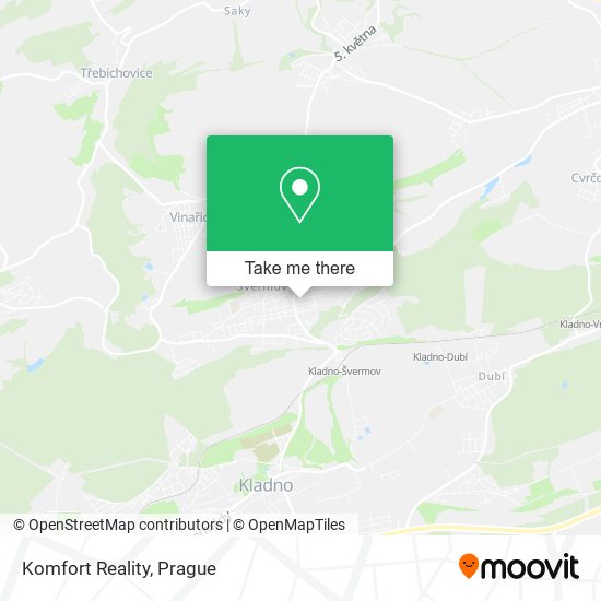 Komfort Reality map