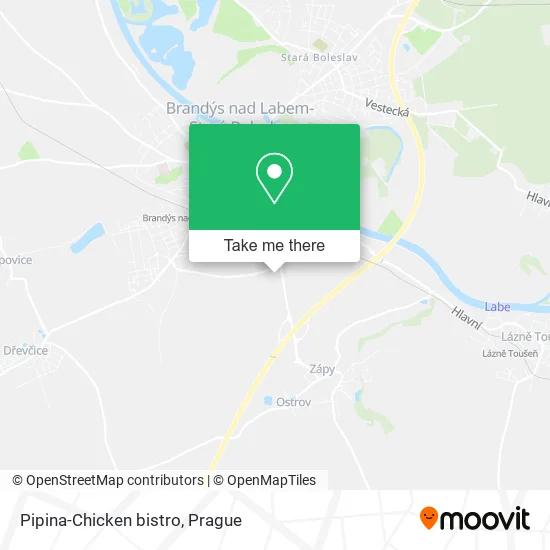 Карта Pipina-Chicken bistro