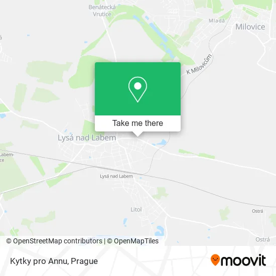 Карта Kytky pro Annu