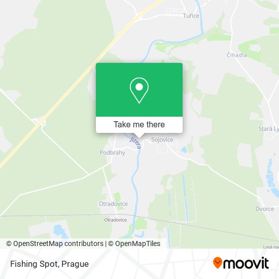 Fishing Spot map