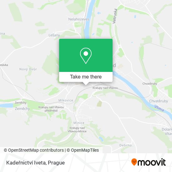 Kadeřnictví Iveta map