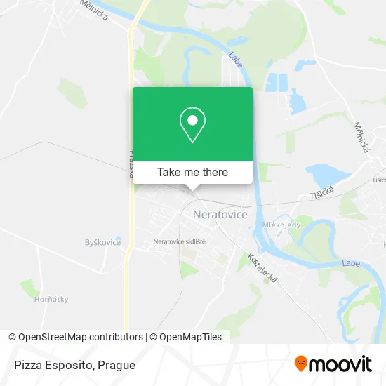 Карта Pizza Esposito