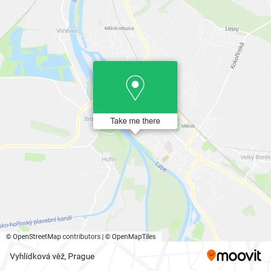 Карта Vyhlídková věž