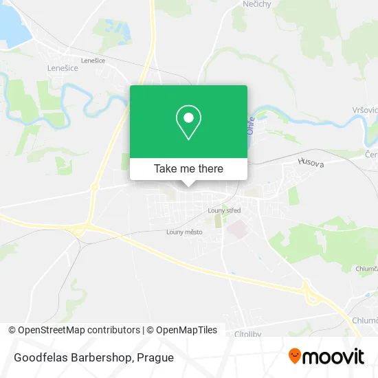 Карта Goodfelas Barbershop