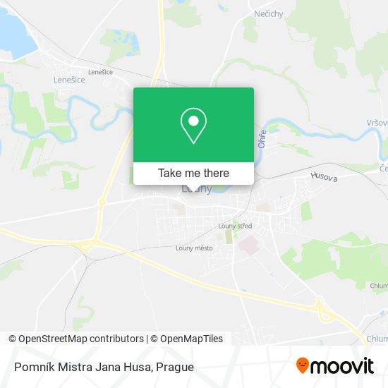 Pomník Mistra Jana Husa map