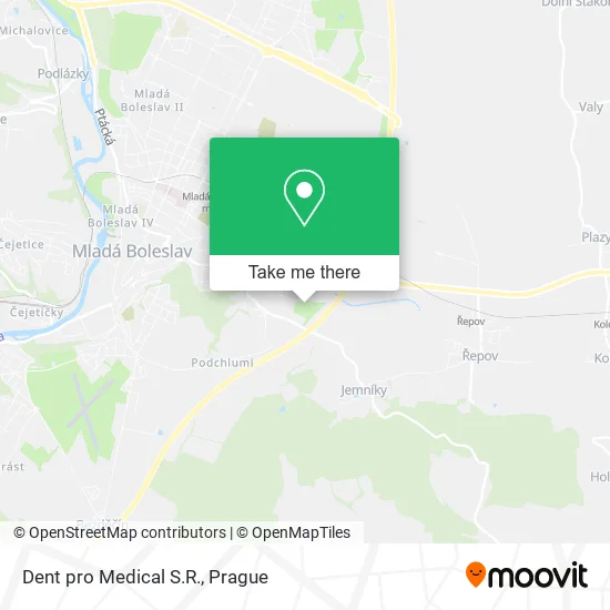 Карта Dent pro Medical S.R.